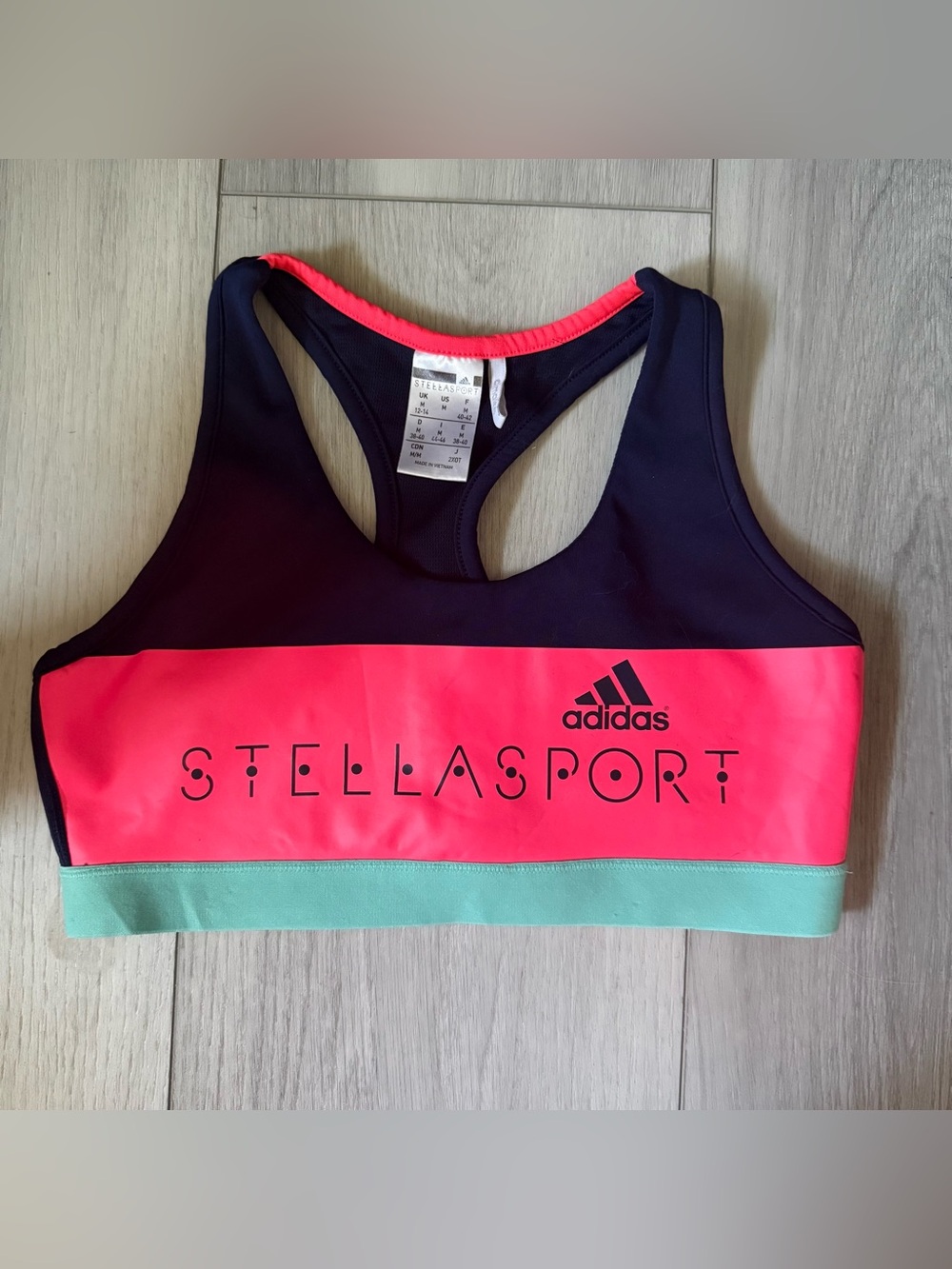 Adidas STELLASPORT Navy Sports Bra